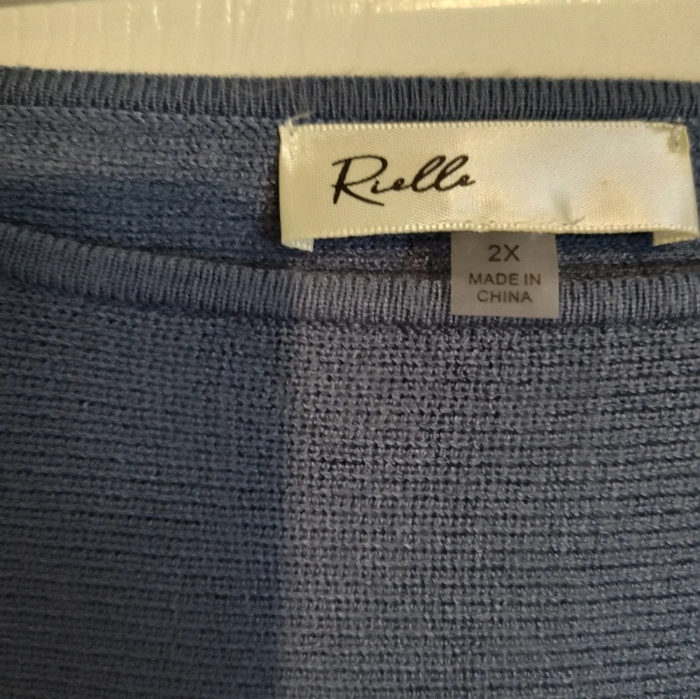 Rulla Classic Blue-Gray Women's Sweater NWOT - Picture 5 of 5